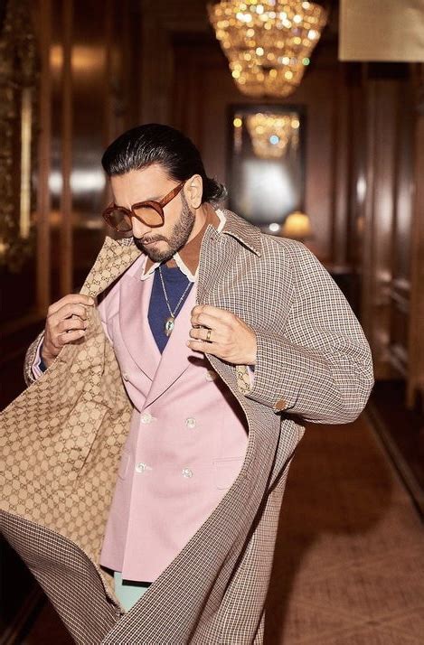 ranveer singh gucci blazer|singh Gucci outfit.